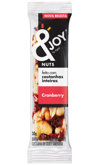 Barra de proteína cranberry