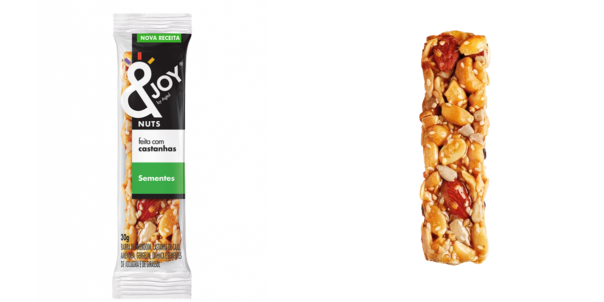 BARRA DE NUTS ENJOY REGULAR SEMENTES 30g - Enjoy snacks