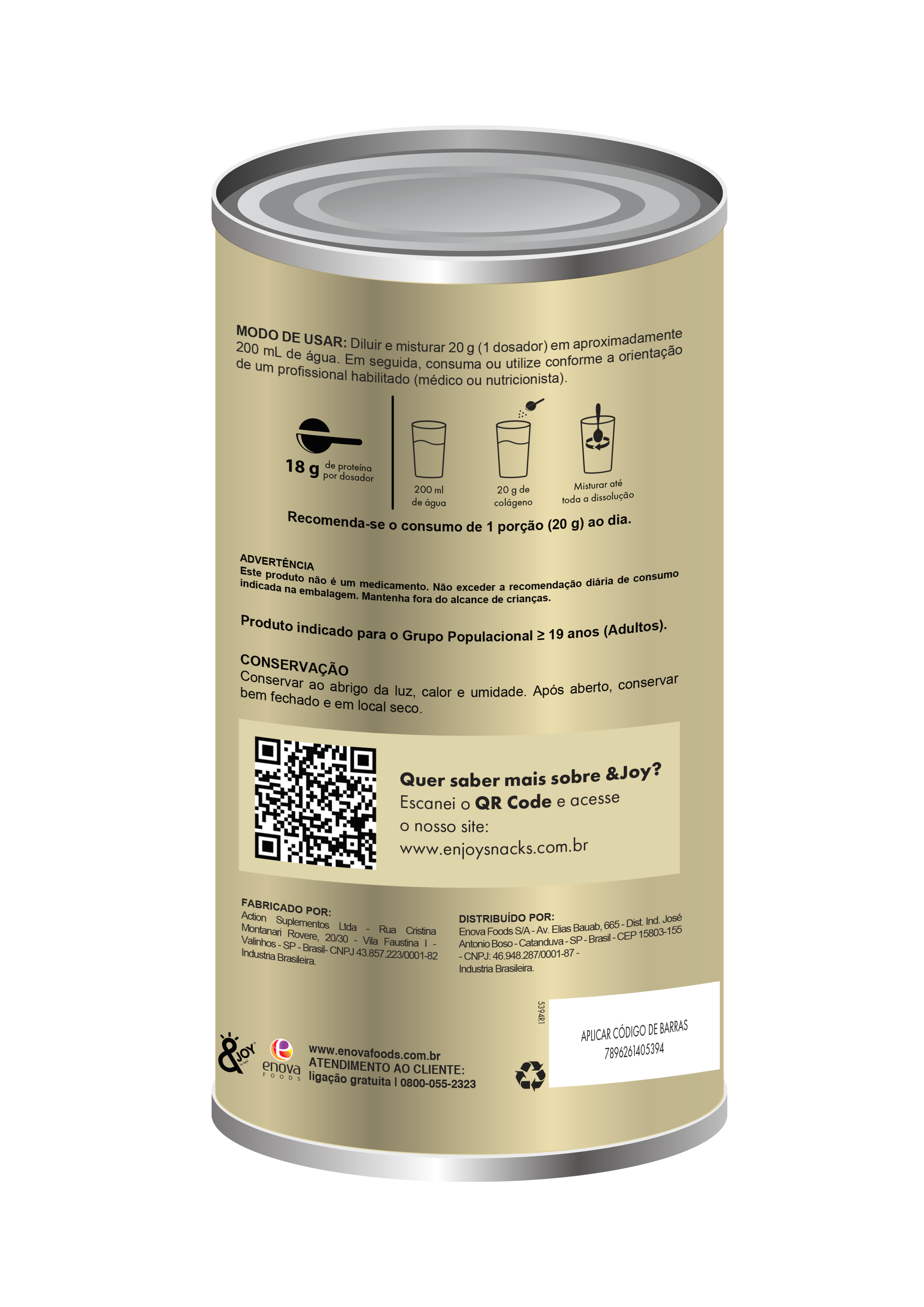 Collagen Protein Enjoy Neutro 02